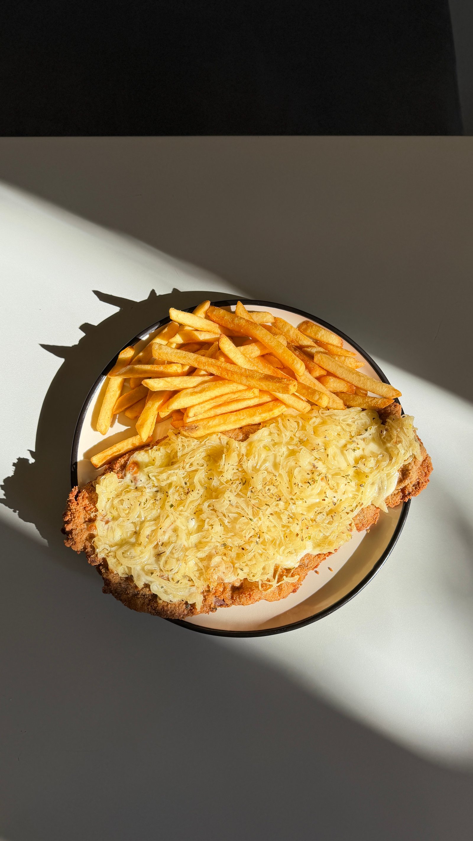 Milanesa fugazzeta