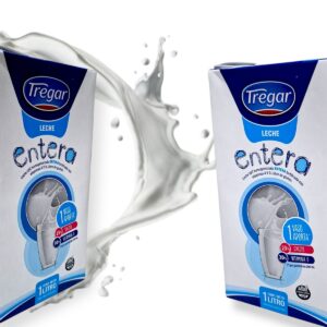 Leche caja entera 1L TREGAR