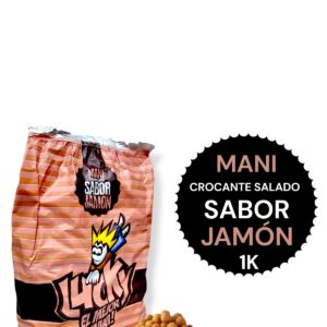 MANI SABORIZADO LUCKY "JAMON" 1K