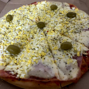Muzzarela con huevo 18 Porciones